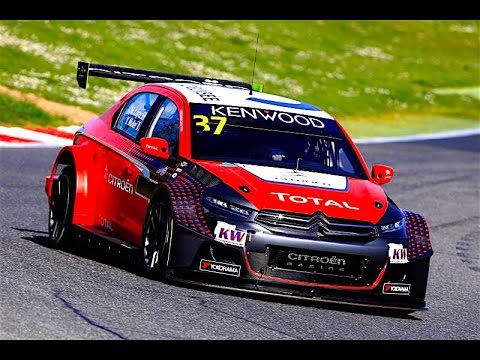 CITROËN RACING C-ELYSEE WTCC 2016 - FIRST TEST ON TRACK VALLELUNGA CIRCUIT - ENG ITA SUB