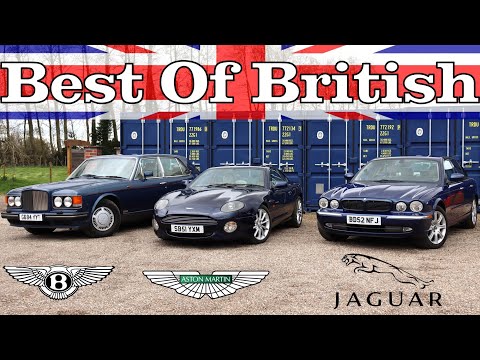 Best of British! Bentley Turbo R, Aston Martin DB7 & Jaguar X350 XJ Roadtrip