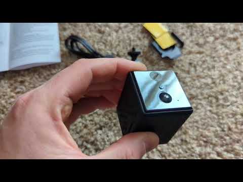 Unboxing: Hidden Camera, Spy Camera 1080P FHD Wireless Security Camera, 100 Days Standby Mini WiFi