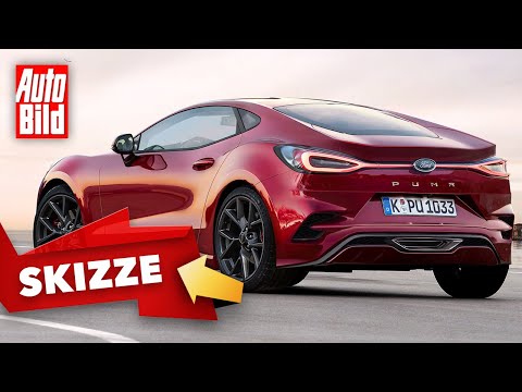 Ford Puma Coupé (2020): Skizze - Sportwagen - Infos