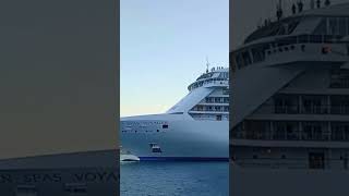 #5200 TRAVEL TIME - Ferry Ride & The Sailing of Seven Seas Voyager (P2), Valletta, Malta, Europe