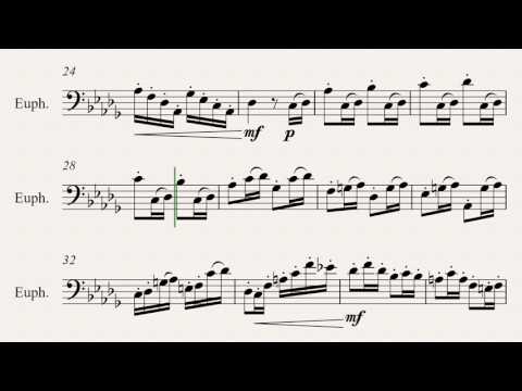 TMEA All-State Euphonium Etude #1 2017-2018