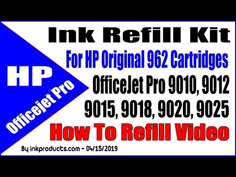 Hewlett Packard (HP) Originali HP 963XL didelio našumo purpurinė rašalo kasetė video
