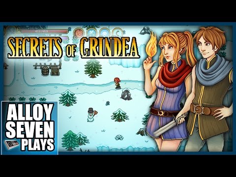 Secrets of Grindea Gameplay | Combat | Leveling | Alloy Seven Plays