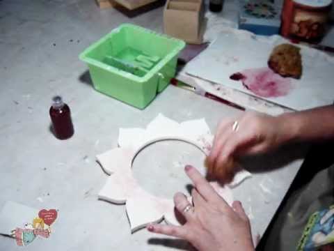 Esponjado Carimbado - Pinceladas Online por Cris De Raphael