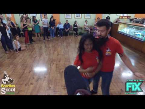 Zouk Demo After Class at FIX   Kris & Kriselda and Pedrinho & Linda