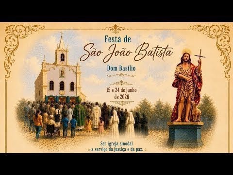 7ª noite do novenário em louvor à São João Batista