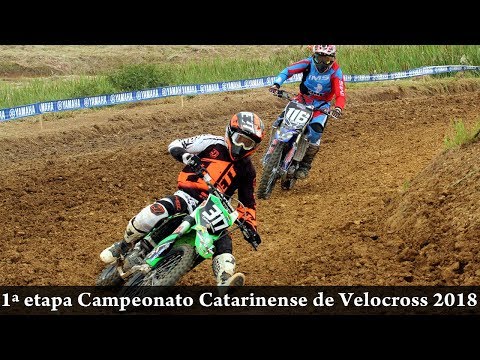 1ª etapa Campeonato Catarinense de Velocross 2018 - São Bento do Sul SC