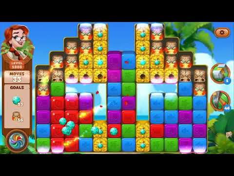 Lost Island Blast Adventure Level 1888 NO BOOSTERS - A S GAMING ✔️