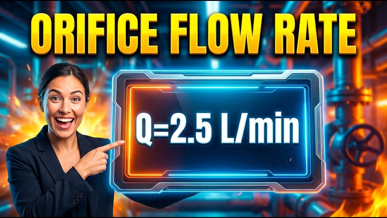 Orifice Flow Rate Calculator