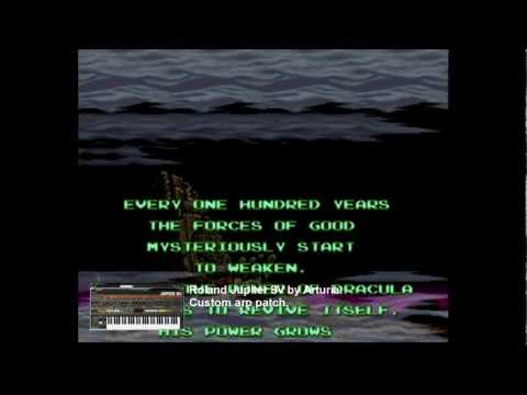 Draculas' Theme (Castlevania IV Intro) 80's Synth Rework.