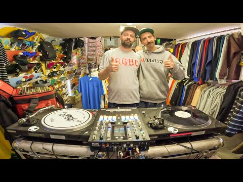 Jungle Vinyl Mix by DJ Rahmanee / Kobazz skate shop  vol 5. 4K VIDEO.