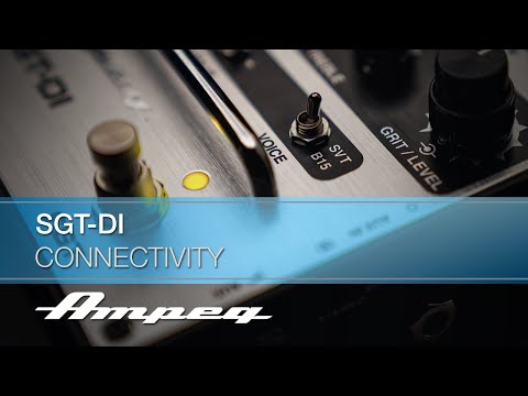 Ampeg SGT-DI Bass Preamp Pedal and DI | Sweetwater