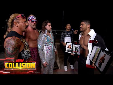 Caster & Bowen's argument disrupts The Outrunners & Dalton Castle! | AEW Collision, 10/25/25