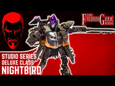 Studio Series Deluxe NIGHTBIRD (RotB): EmGo's Transformers Reviews N' Stuff