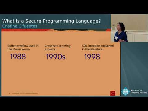 What is a Secure Programming Language?