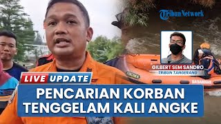 Tim SAR Cari Korban Tenggelam di Kali Angke, Fokus Sisir Sungai hingga Radius 7 Kilometer