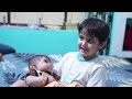 Ojaswat With Baby