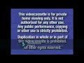 Disney Warning Screens 2001 Remake