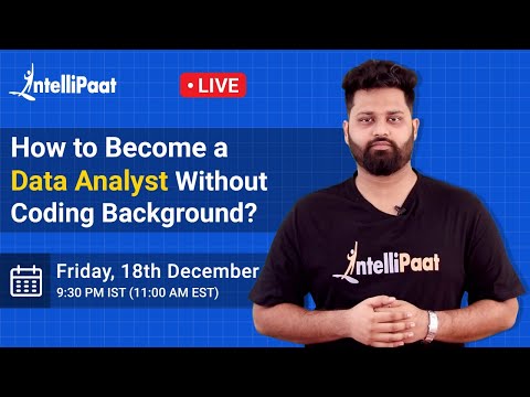 How to Become a Data analyst With No experience | Data Analytics for Non Technical | Intellipaat