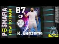 How to train Benzema Derby Day Classic in efootball 23 | Max level training | #trending #efootball