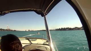 preview picture of video 'Cruising the Saint Clair River'