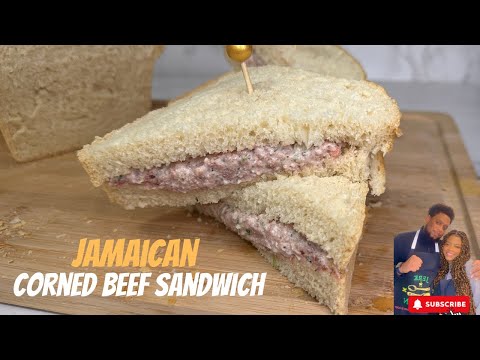 Jamaican Corned Beef Sandwich | How to Corned Beef Sandwich