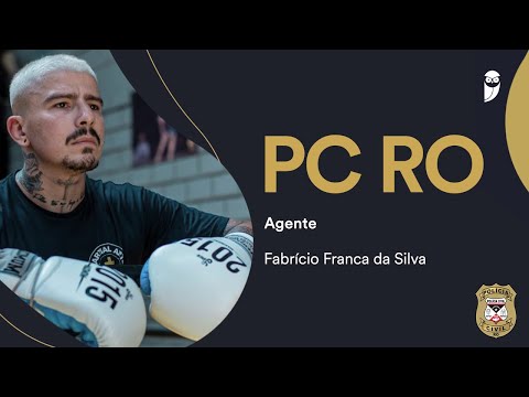Fabrício Franca Zacarias - Aprovado no concurso PC RO para Agente de Polícia Civil.