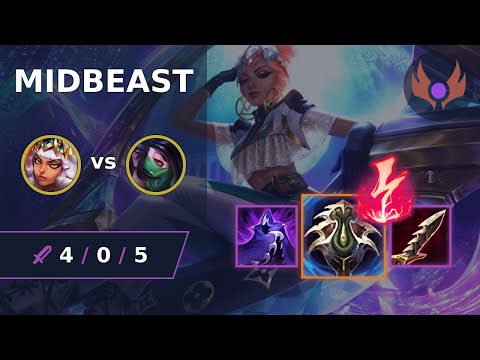 [ midbeast ] Qiyana MID vs Akali | OCE MASTER | LOL Season 2024