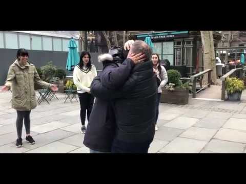 David and Destiny's Proposal Flash Mob in NYC!