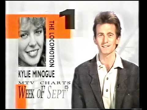 Ray Cokes about Kylie at MTV European top-20