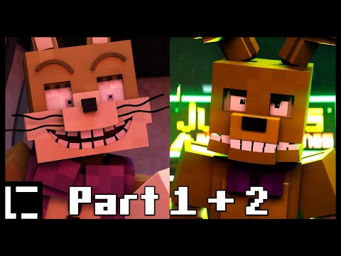 Cubical 2 - FNAF Minecraft Animation Movie "Drawn to the Bitter" [Parts 1 and 2]