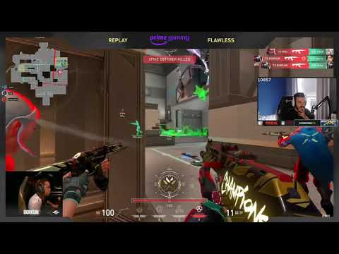 Team Secret reaction to winning a round 6 - 10 vs ACEND