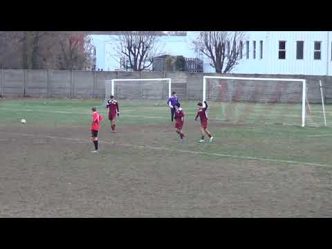 La Nuova Lanzese Juniores - V. Mercadante : gol di Taiani