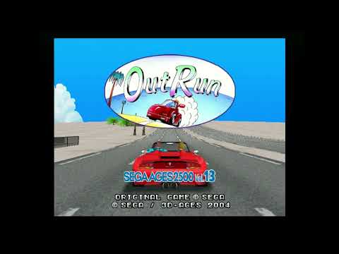 Out Run PS2 (SEGA AGES 2500 Series Vol. 13) - Arcade Mode Longplay (No Commentary)