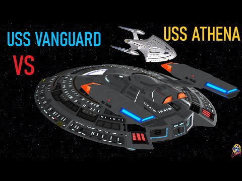 USS Vanguard VS USS Athena MVAM - Both Ways - Star Trek Starship Battles