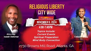 Atlanta Maranatha SDA Church | Religious Liberty Conference | November 09, 2024