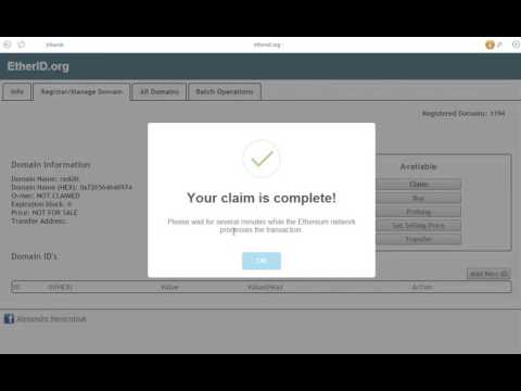 How to use Ethereum's Mist Browser