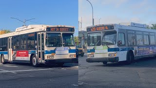 2006-07 Orion VII OG HEV #3594 & #3736 on the Q29 Terminating at Queens Blvd