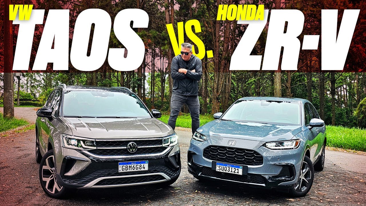 VW Taos x Honda ZR-V - POR R$ 215 MIL, QUAL DELES MERECE UMA VAGA NA SUA GARAGEM? SAIBA TUDO AQUI!