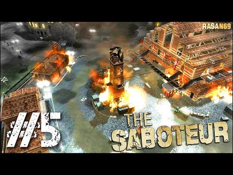 The Saboteur walkthrough part 5 (Slaughterhouse + Battle Shock)