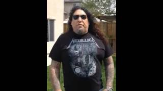 METALFEST LORELEY 2013 - TESTAMENT: Chuck Billy Shout Out To German Metal Fans