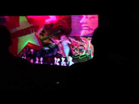 Willam Belli crowd surfing at Kremlin Belfast