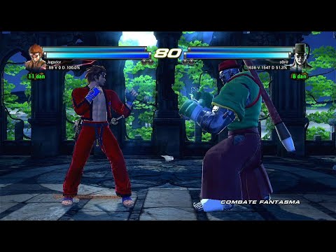 66_3 Hwoarang y Baek (Dante sk17) vs P Jack y Dr Bosconovitch - Tekken Tag 2 - PS3 Offline
