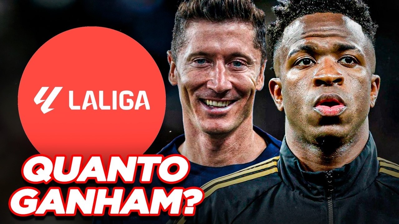 DESCUBRA QUEM SÃO OS 10 JOGADORES MAIS BEM PAGOS DA LA LIGA! (Primeiro lugar surpreendente)