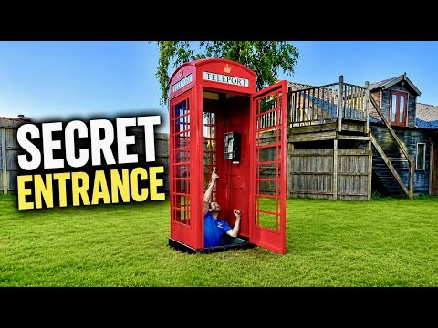 Hiding a Secret Entrance in a Phone Booth