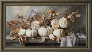 Fall pumpkins | screensaver | pumpkin paintings | autumn art for Frame TV | Smart TV background