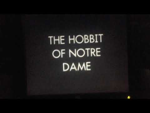 THE HOBBIT OF NOTRE DAME CAST VIDEO