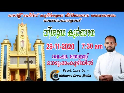 SUNDAY HOLY MASS (29-11-2020): FR. THOMAS NEDUMAMKUZHIYIL