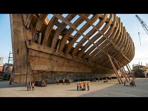 Inside a Wooden Shipyard | How Wooden Ships Are Built from Forest to Ship – Part 3